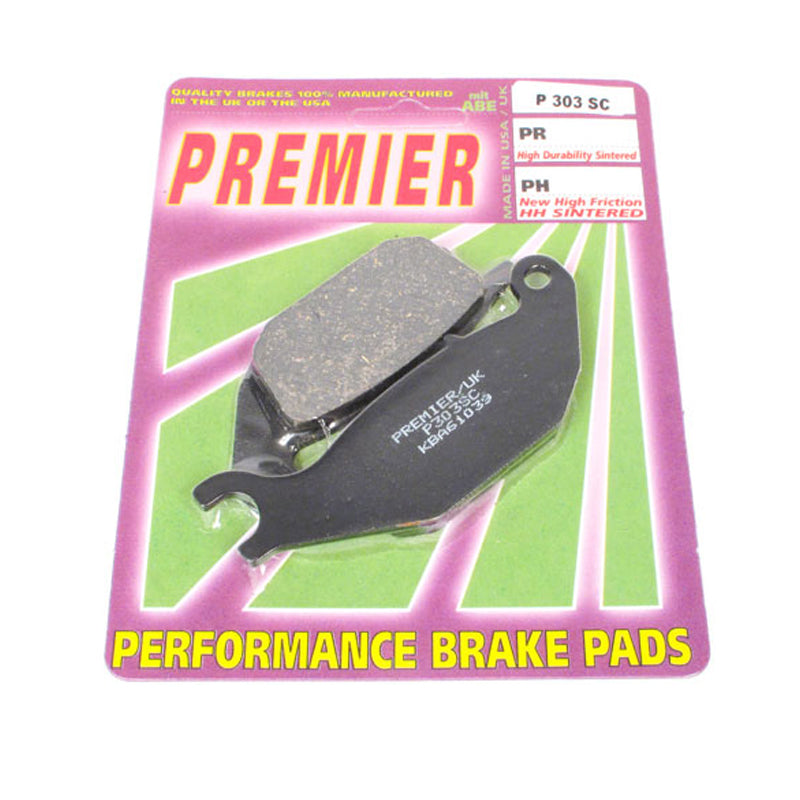 New PREMIER Brake Pads - P-Sc Organic Scooter #PBP303SC