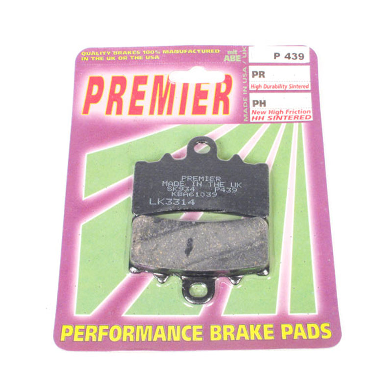 New PREMIER Brake Pads - P Organic Standard #PBP439