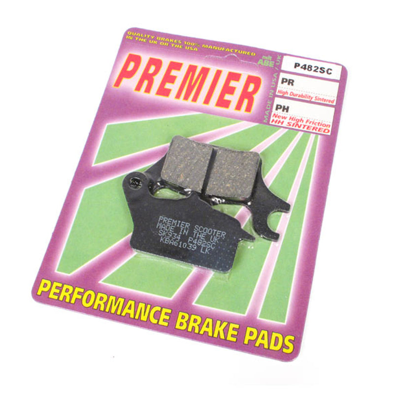New PREMIER Brake Pads - P-Sc Organic Scooter #PBP482SC