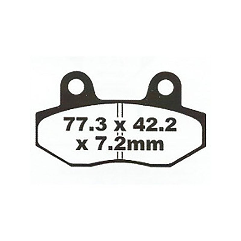 New PREMIER Brake Pad - PH Street Sintered (GF011S3) #PBPH27