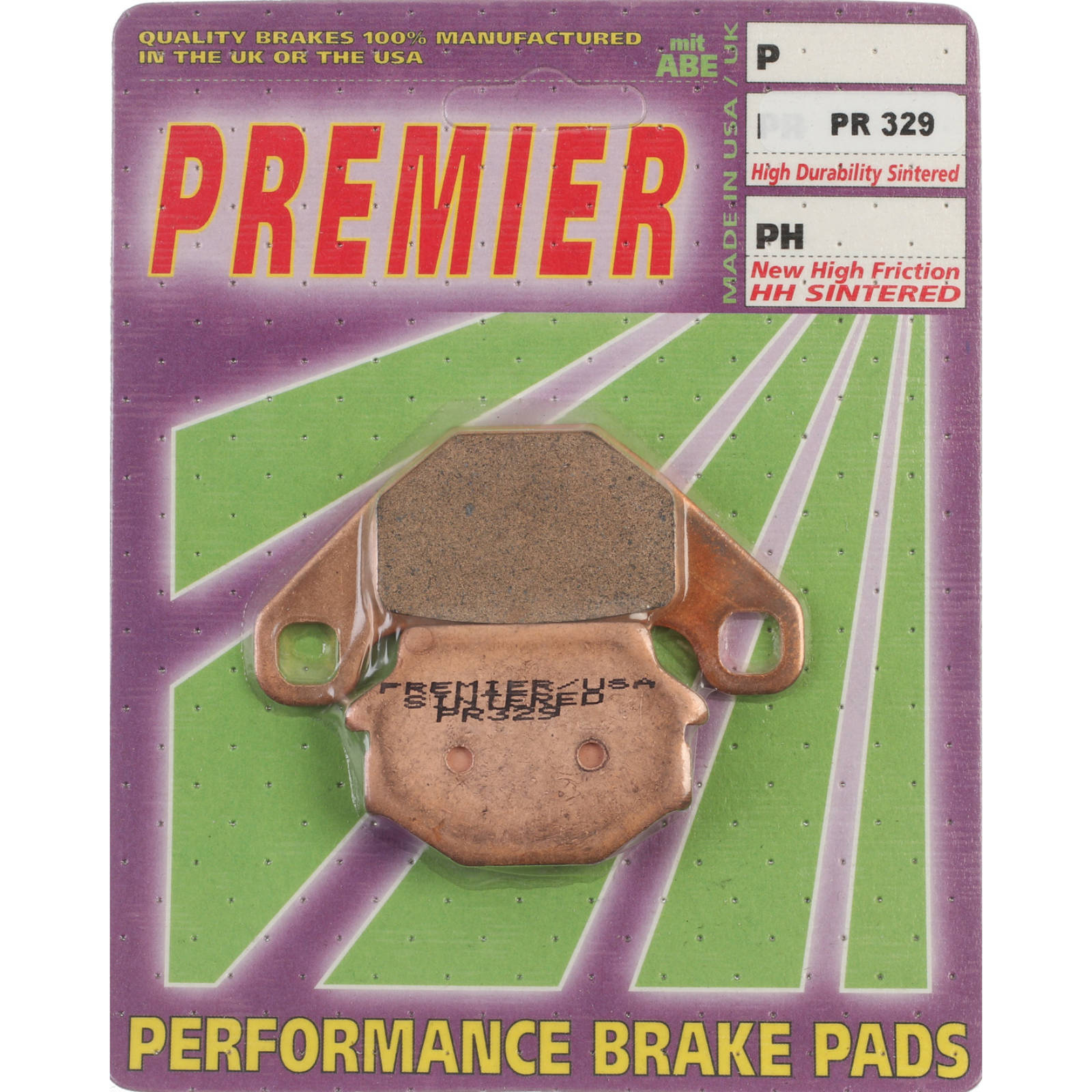 New PREMIER Brake Pad - PR Off-Road Sintered (GF005K5) #PBPR329