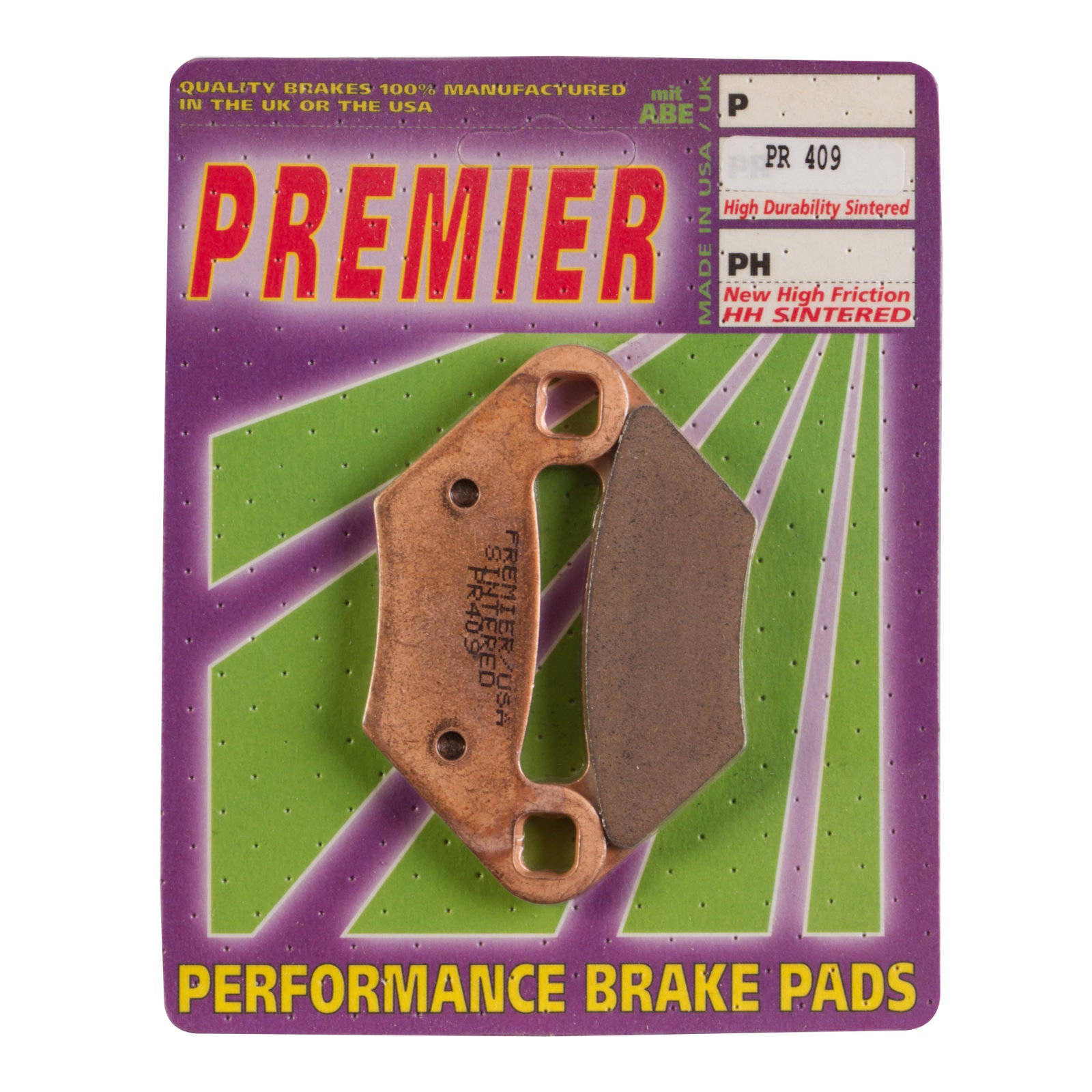 New PREMIER Brake Pad - PR Off-Road Sintered (GF300K5) #PBPR409