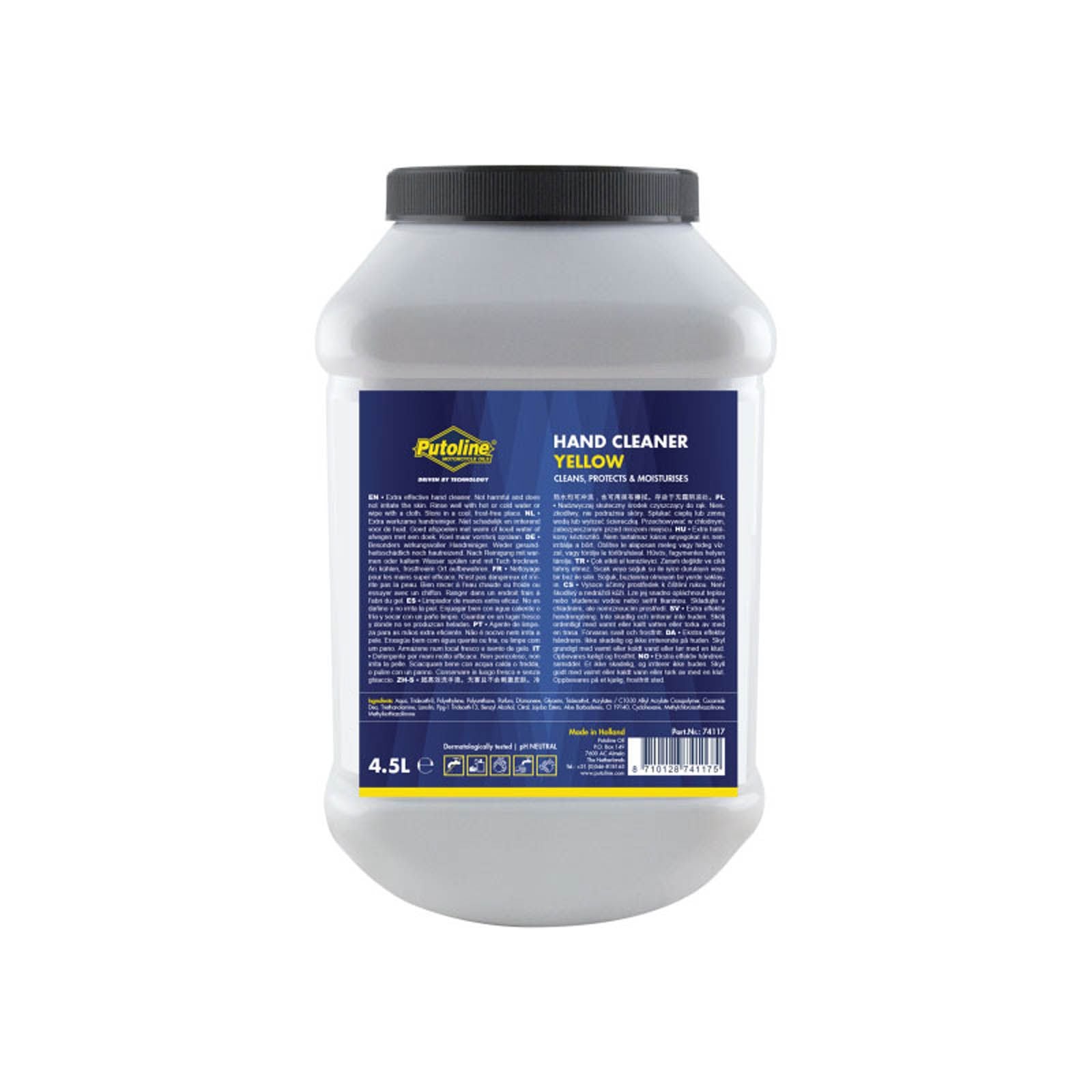New PUTOLINE Hand Cleaner Yellow - 4.5L #PTHC45