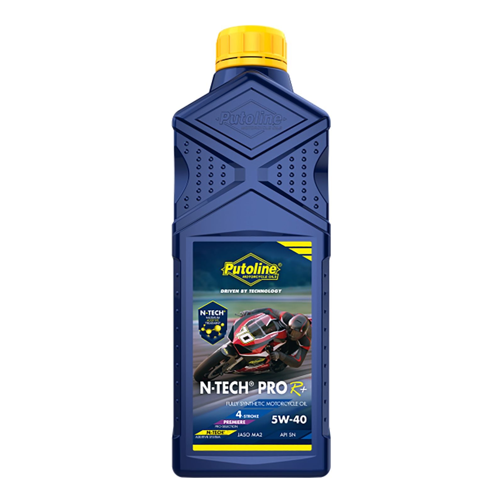 New PUTOLINE N-Tech Pro R+ Engine Oil - 5W40 (1L) #PTNTECHPROR+5W401L