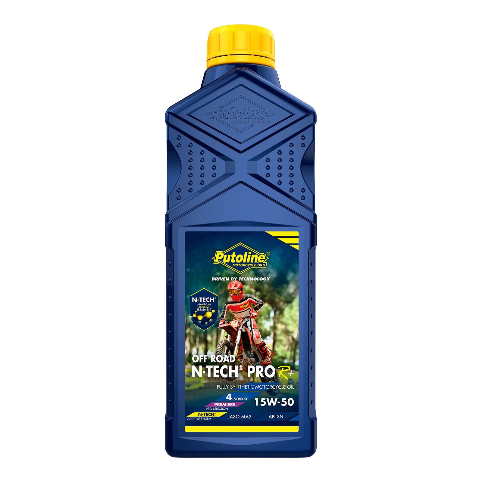 New PUTOLINE Off-Road N-Tech Pro R+ Engine Oil - 15W50 (1L) #PTNTPROR+OR15W501L