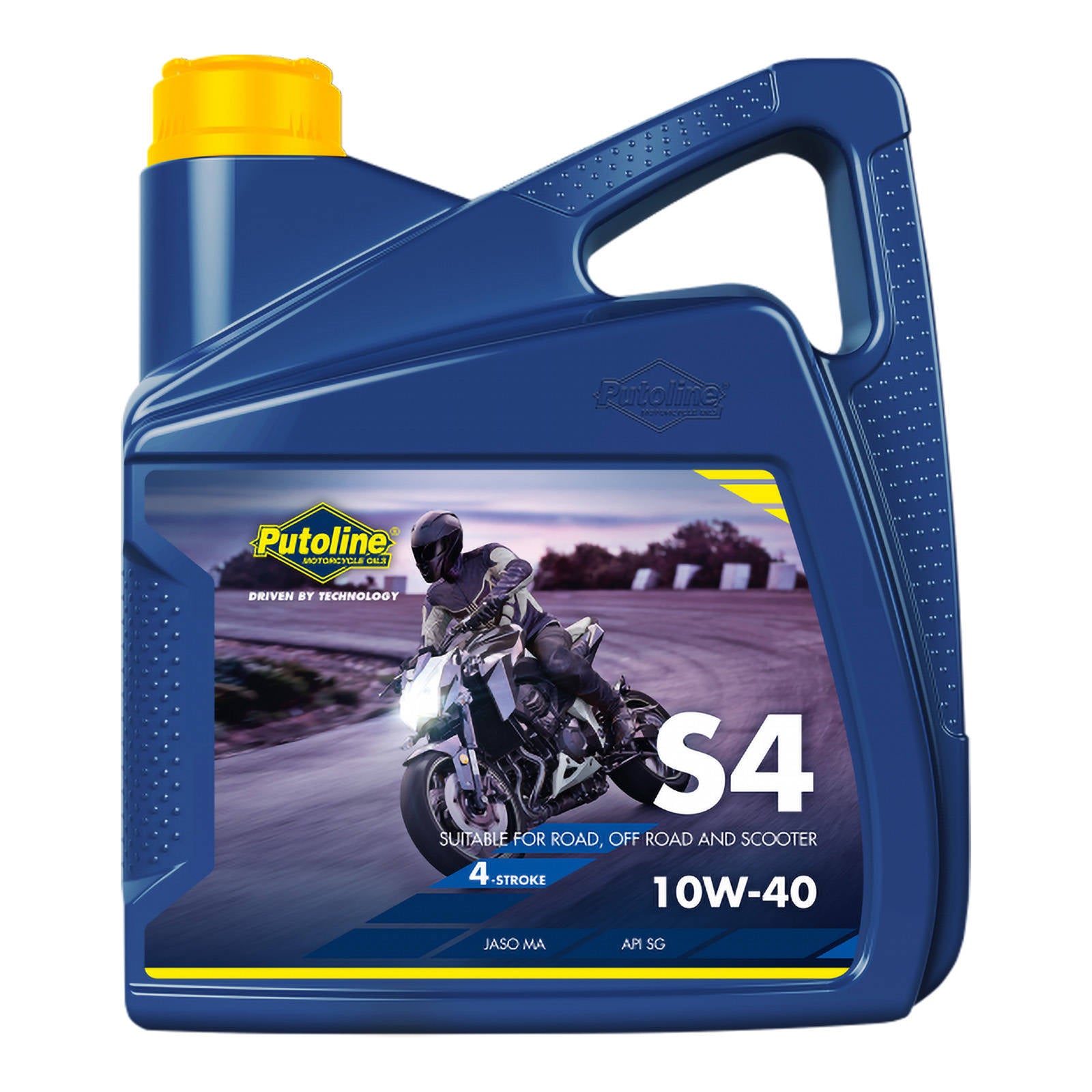 New PUTOLINE S4 Engine Oil - 10W40 (4L) #PTS410W404L