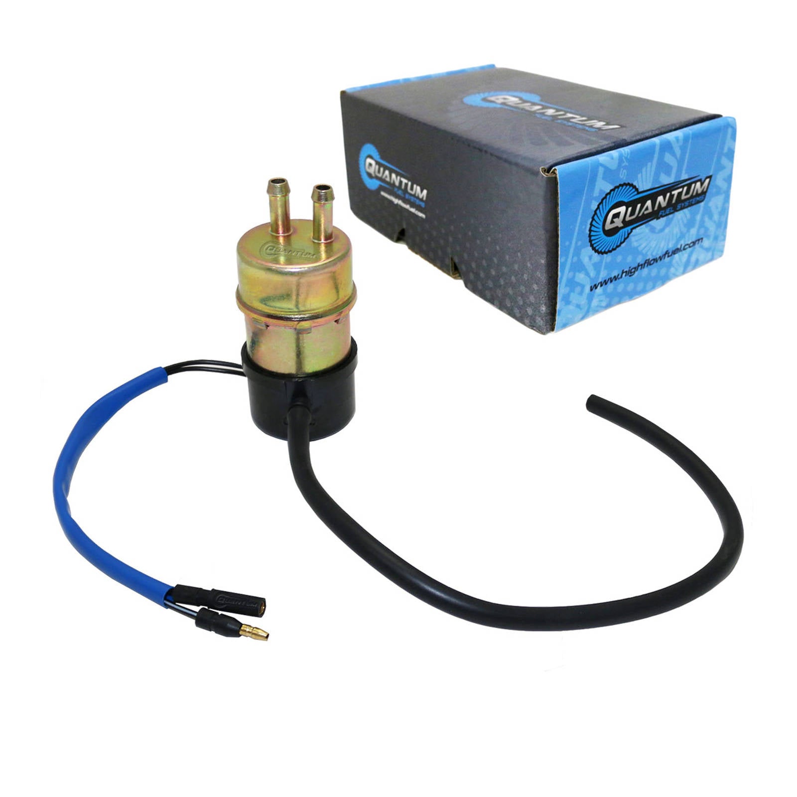 New QUANTUM Frame-Mounted Electric Fuel Pump #QFHFP179 | Australian Moto Spares