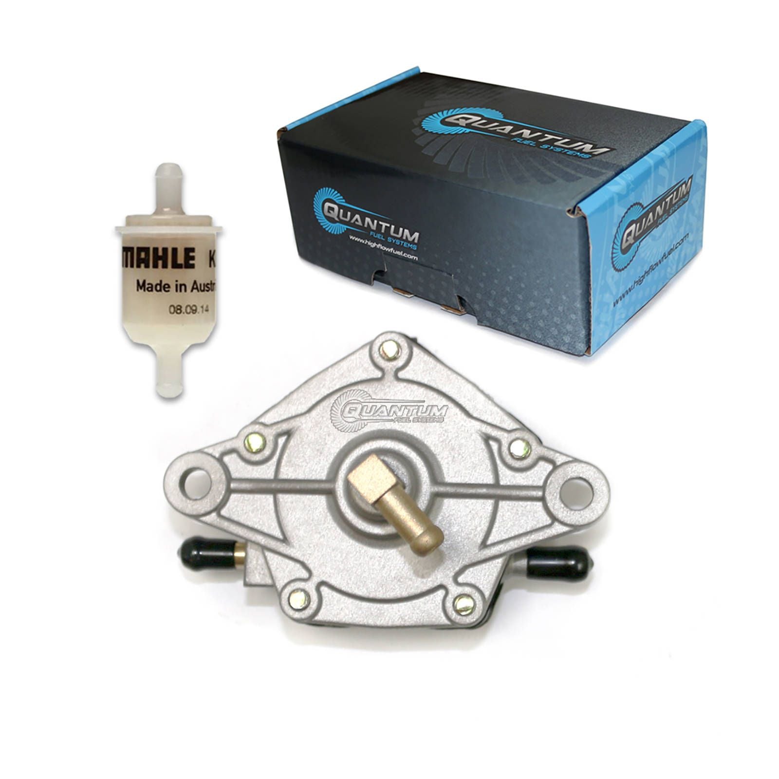 New QUANTUM Frame-Mounted Mechanical Fuel Pump With Filter #QFHFP278F