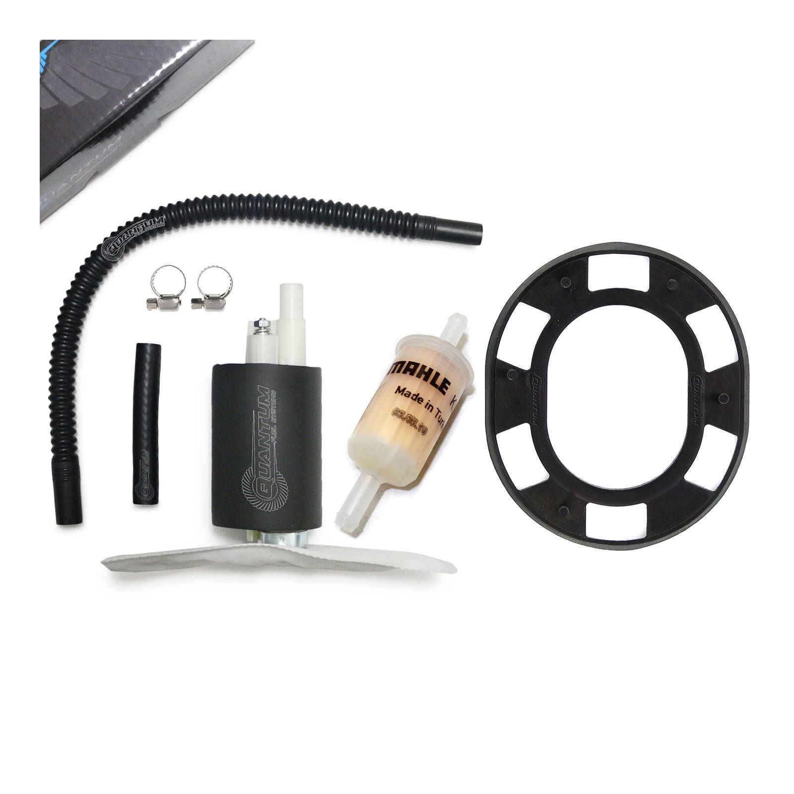 New QUANTUM In-Tank Electric Fuel Pump With Tank Seal Filter #QFHFP360ST2F