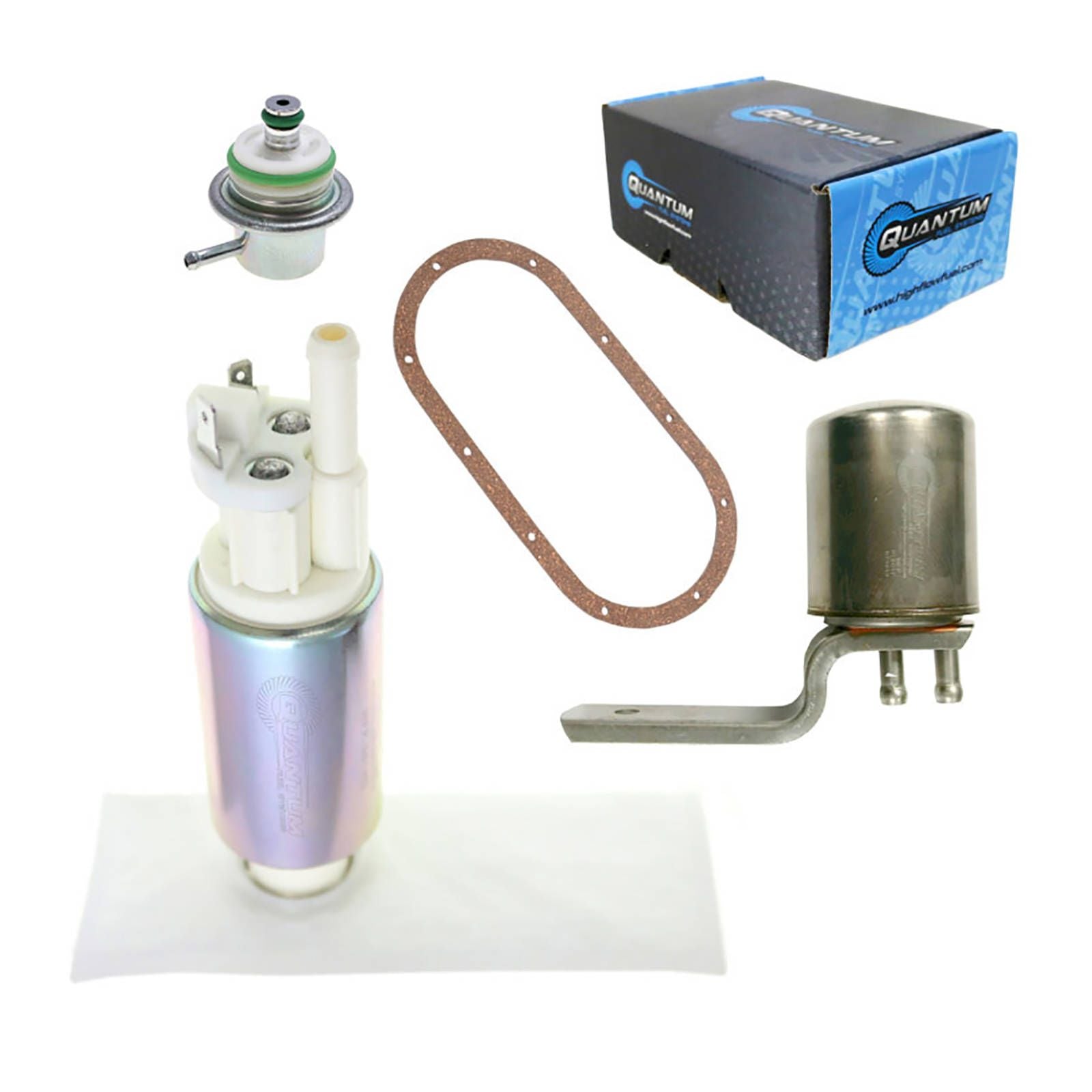 New QUANTUM In-Tank EFI Fuel Pump With Regulator Tank Seal Filter #QFHFP361HDRTF | Australian Moto Spares