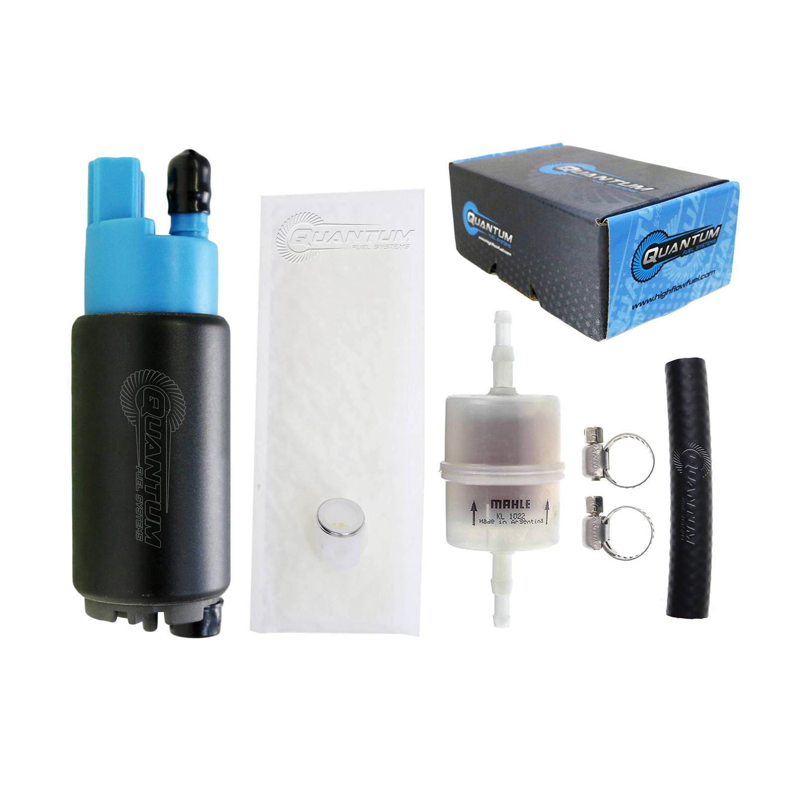 New QUANTUM In-Tank EFI Fuel Pump With Filter #QFHFP382846F