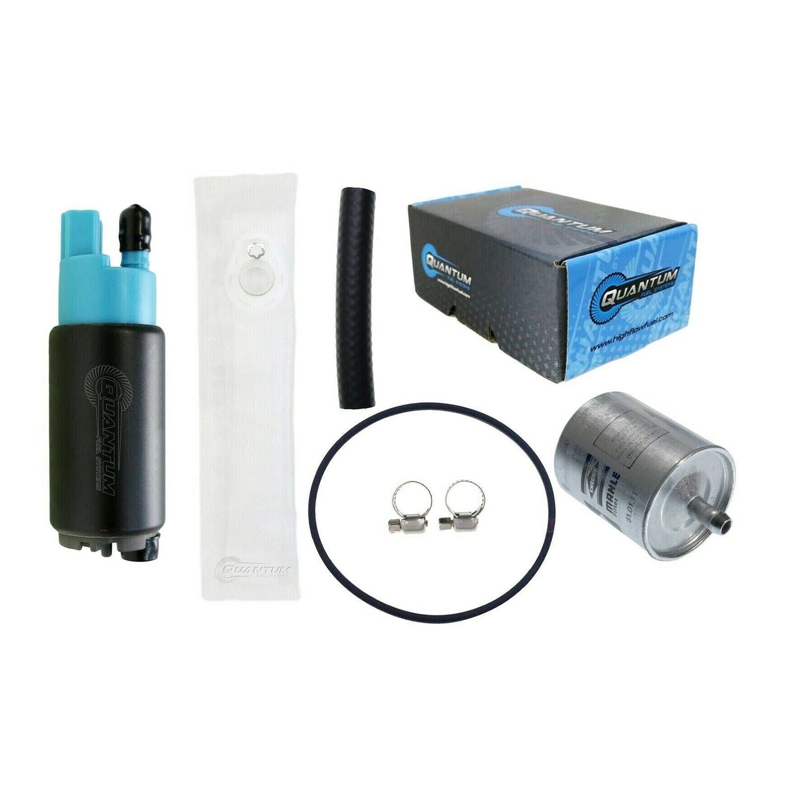 New QUANTUM In-Tank EFI Fuel Pump With Tank Seal Filter #QFHFP382DFT