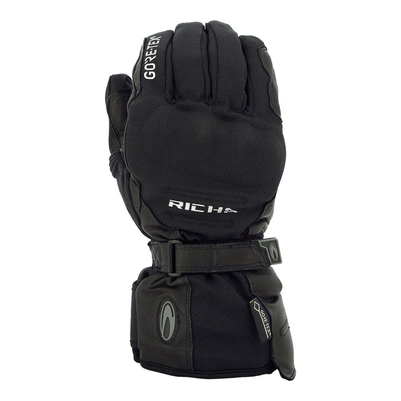 New RICHA Ice Polar Winter Gore-Tex Glove - Black (L) #RAGIPBL