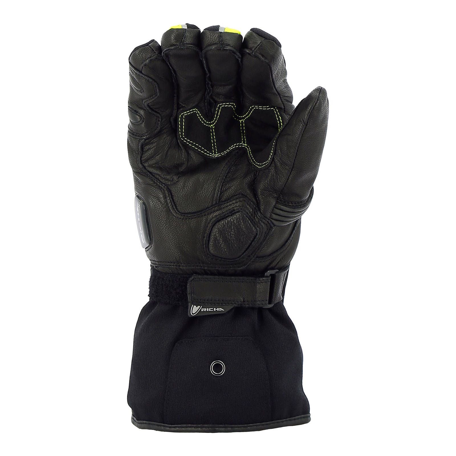 New RICHA WIND CUFF EVO WINTER GLOVE GORE-TEX BLK//YEL XL //10 RAGWCEBYXL