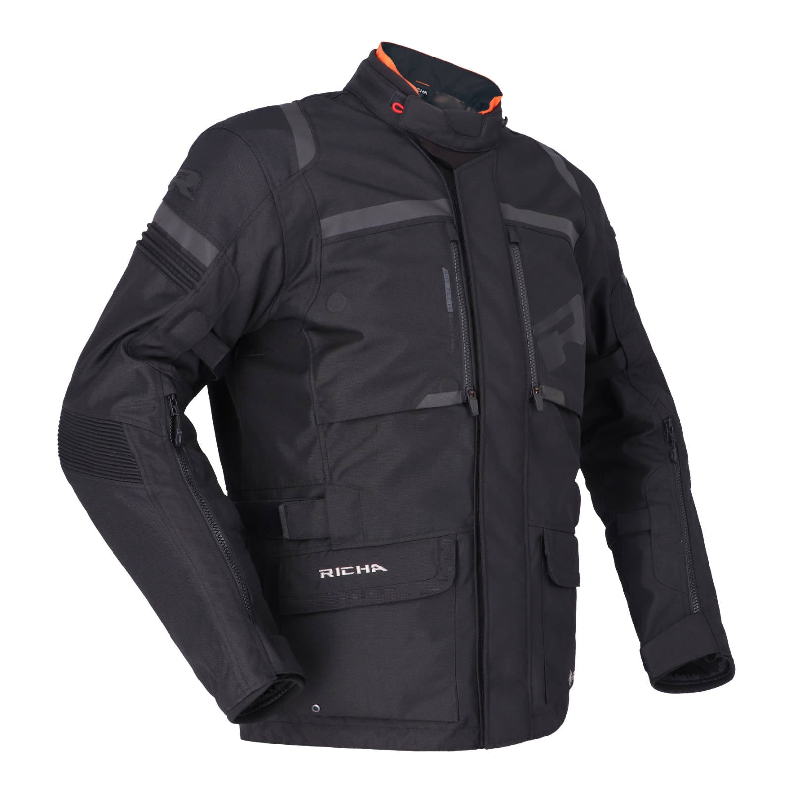 New RICHA Brutus Gore-tex Pro Jacket - Black (4XL) #RAJBRUB4XL