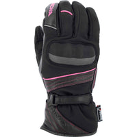 New RICHA ELLA LADIES ALL-SEASON GLOVE BLK//PNK LGE //7 RALGEPL