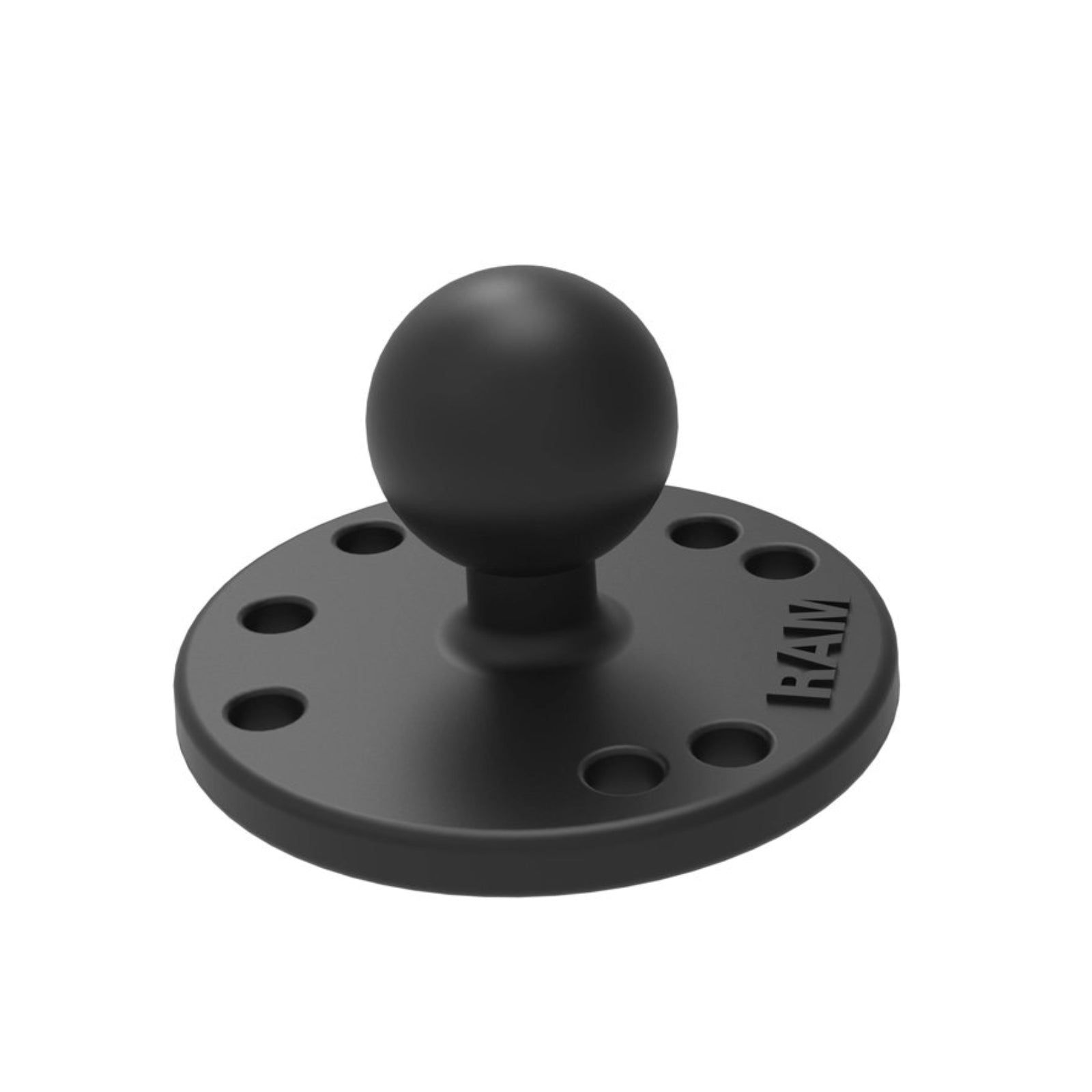 New RAM MOUNTS Round Plate With Ball #RAMB202U | Australian Moto Spares