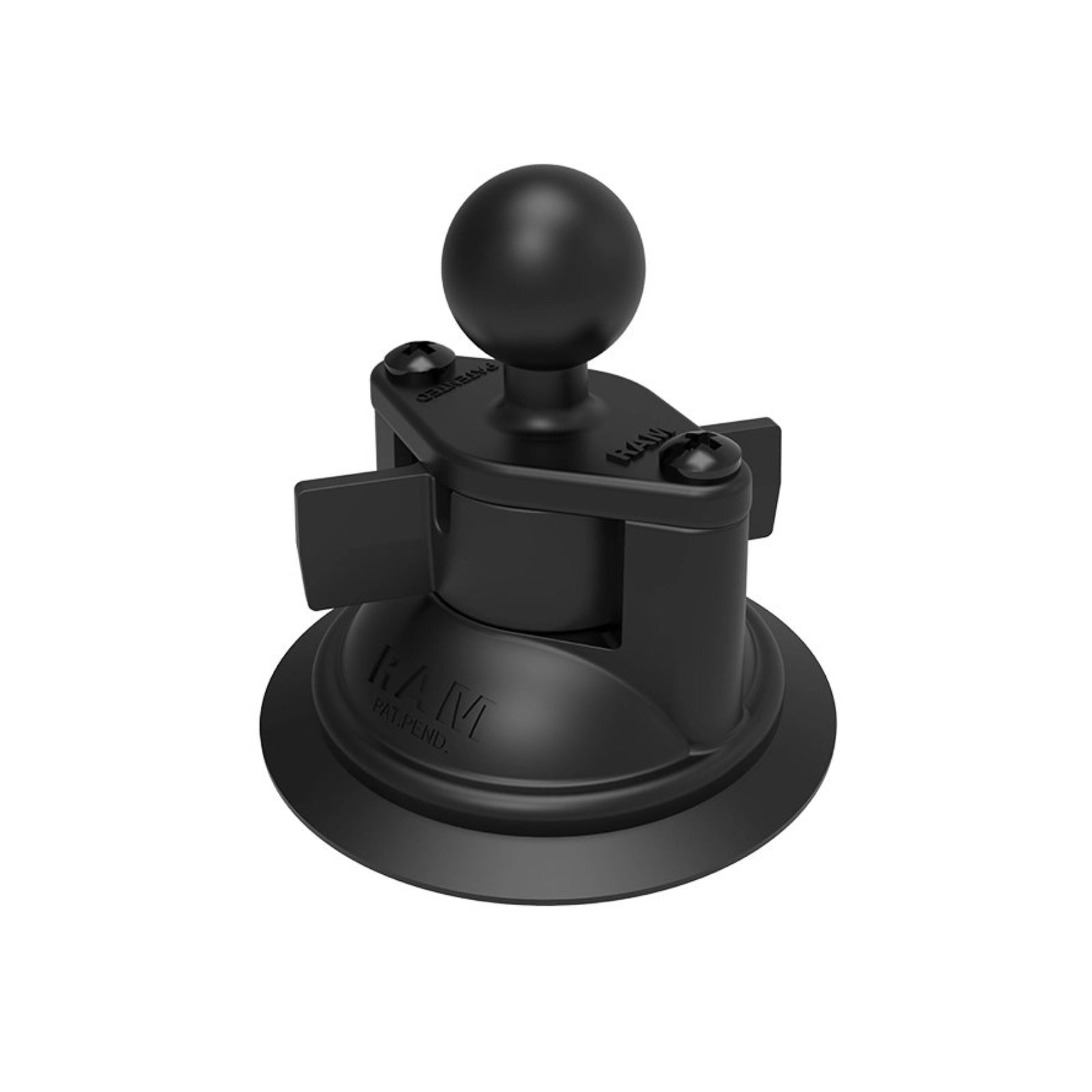 New RAM MOUNTS Twist-Lock Suction Cup Base With Ball #RAMB2241U | Australian Moto Spares