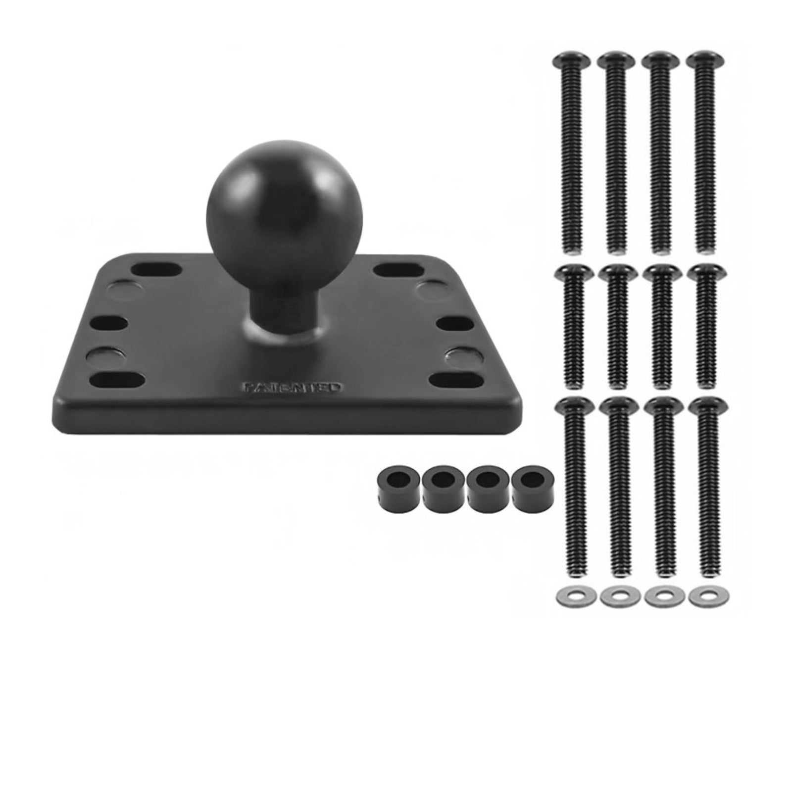 New RAM MOUNTS Centered Reservoir Cover Ball Base #RAMB345U | Australian Moto Spares