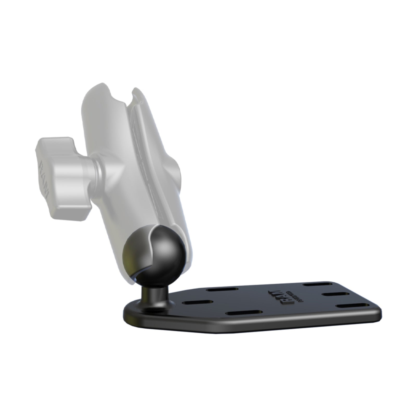 New RAM MOUNTS Offset Reservoir Cover Ball Base #RAMB346U