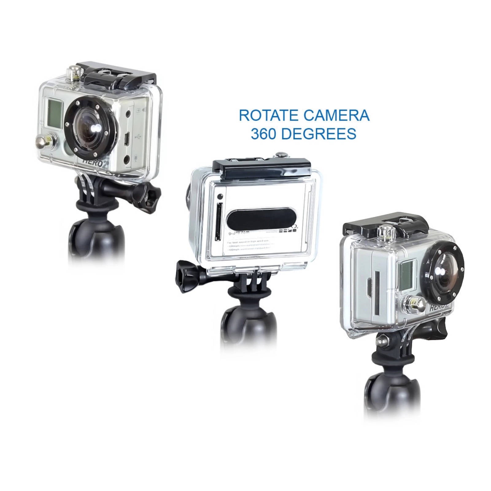 New RAM MOUNTS Action Camera Universal Ball Adapter #RAPB202UGOP1