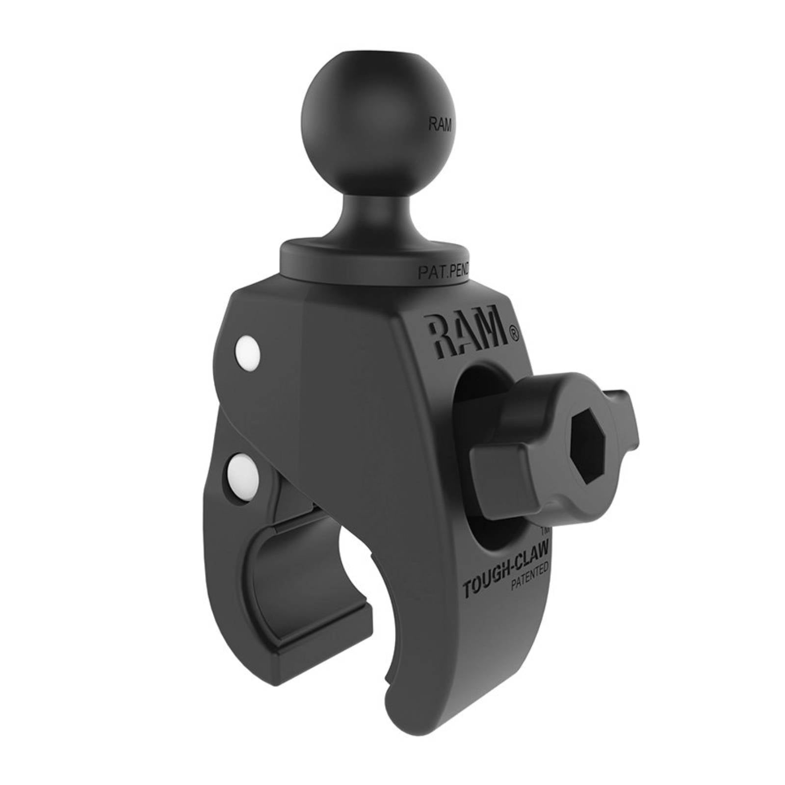 New RAM MOUNTS Tough-Claw Small Clamp Base With Ball #RAPB400U | Australian Moto Spares