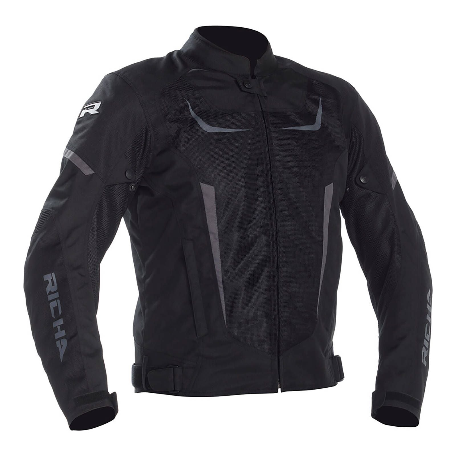 New RICHA Airstrike 2 Jacket - Black (XL) #RATJAST2BXL