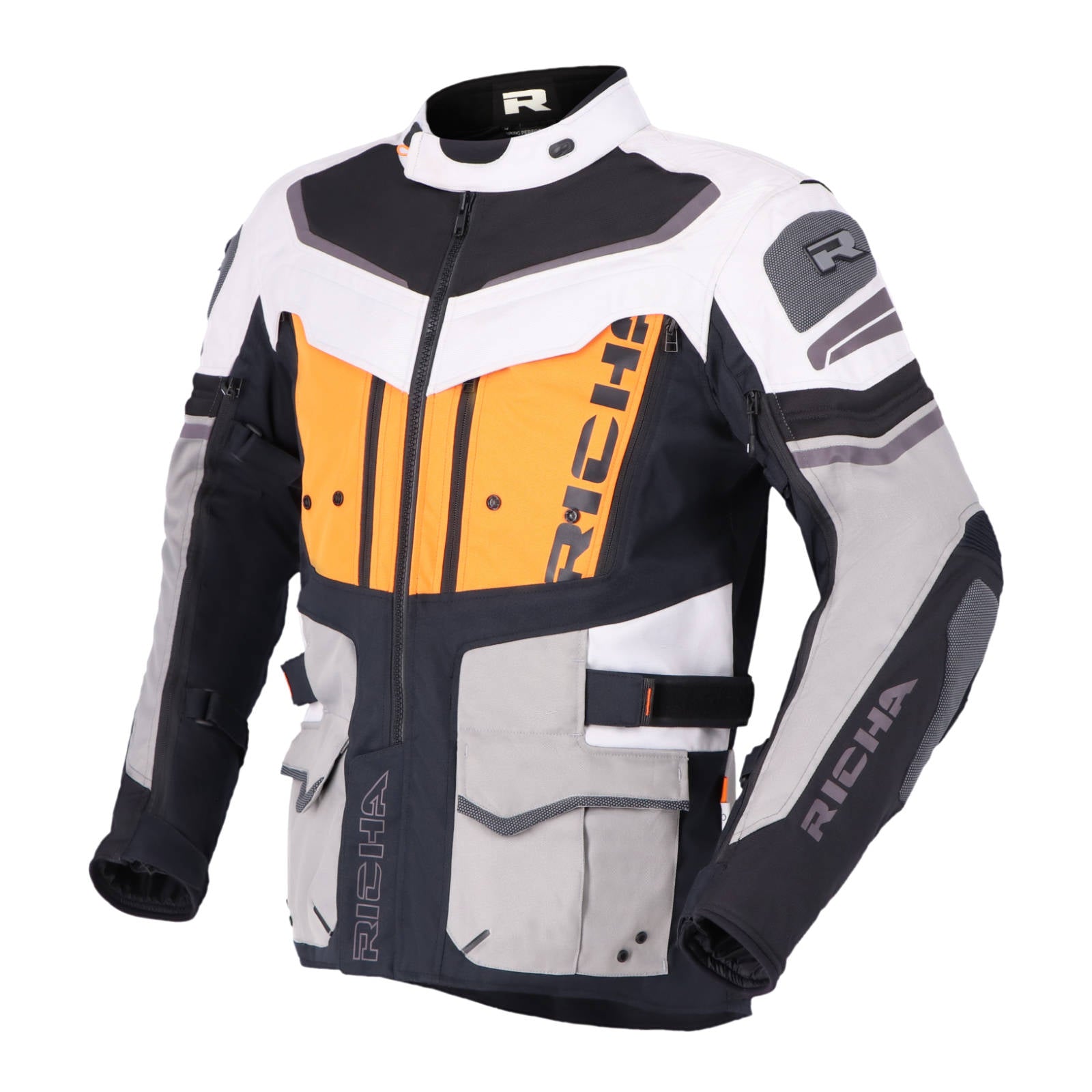 New RICHA Infinity 2 Adventure Jacket - Orange (M) #RATJINF2ADM
