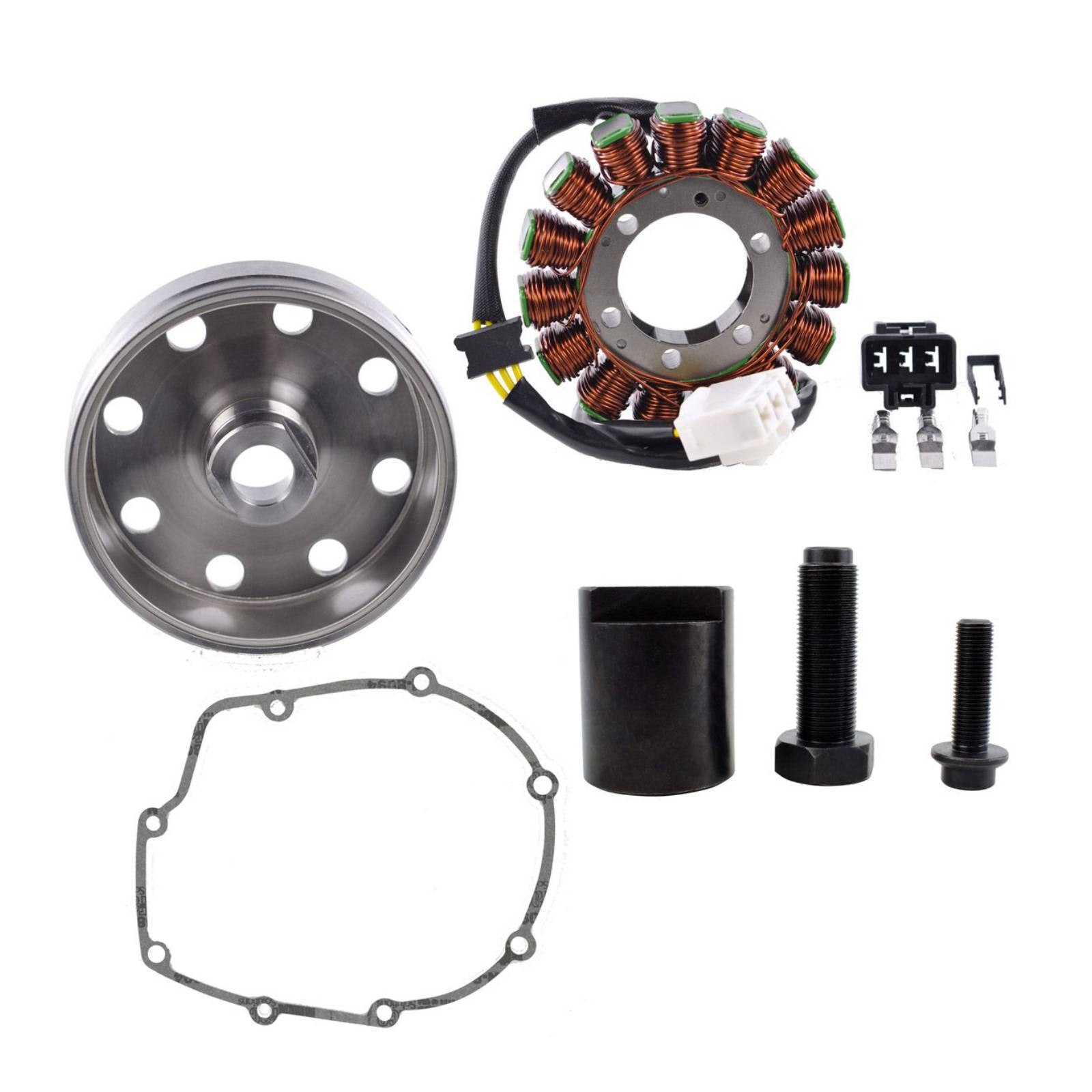 New RMSTATOR Stator + Kokusan Flywheel + Puller Kit #RMS900103880