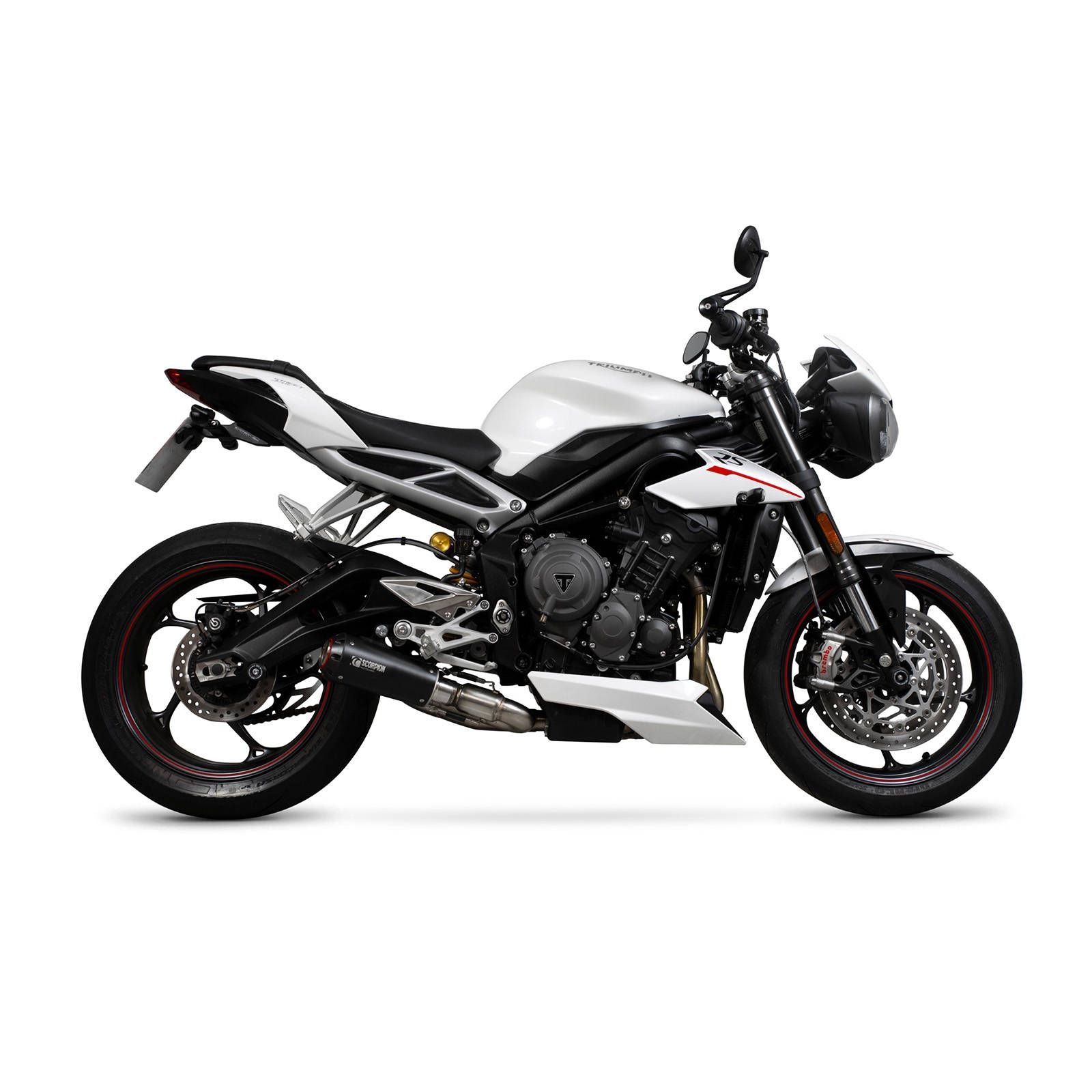 New SCORPION SLIP ON RP BLKCC SCEPTR87BCER