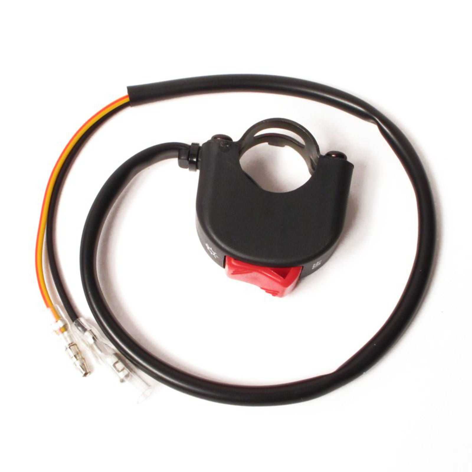 New WHITES Switch Block Headlight On-Off 20mm Red Toggle #SWHSBHOO1