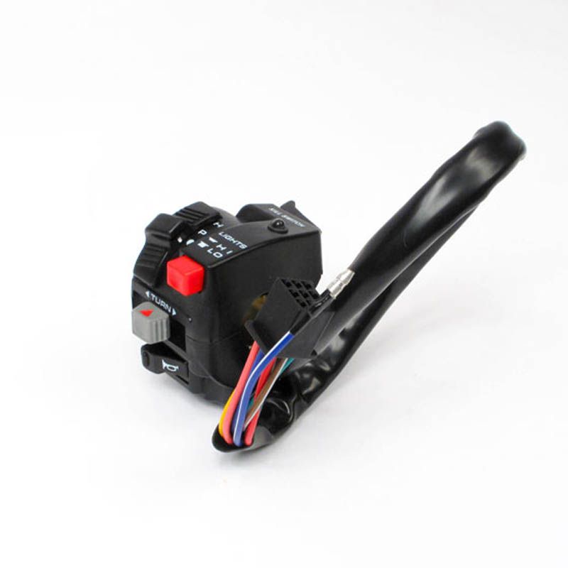 New WHITES Switch Block Turn/ Headlight /Horn /Kill 45.5mm #SWHSBTSM2