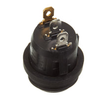 New WHITES 12V Rocker Switch On-Off Blue Waterproof Round #SWW001