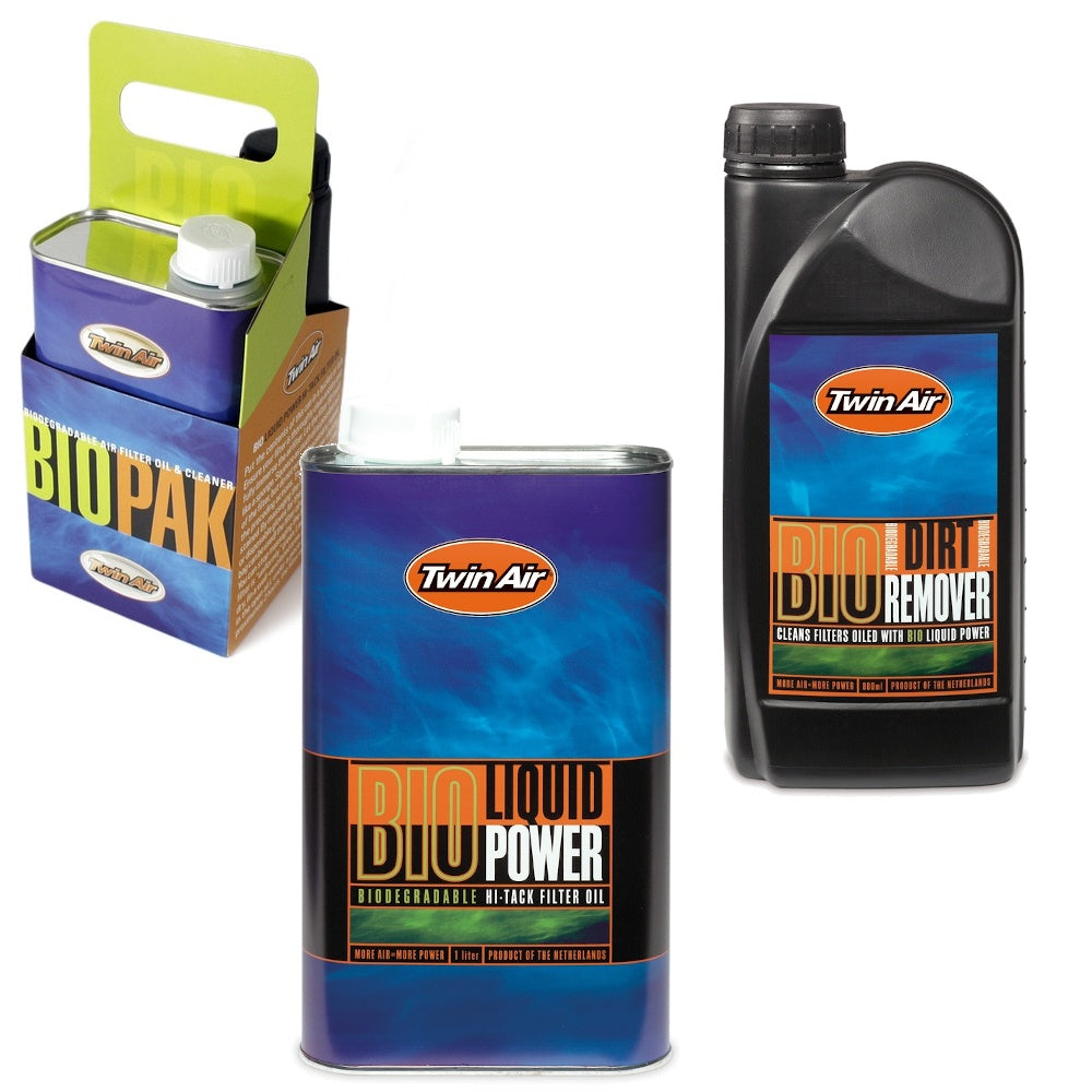 New TWIN AIR BioPak (Includes Liquid Bio Power-Air Filter Oil 1 liter) TA159020 | Australian Moto Spares