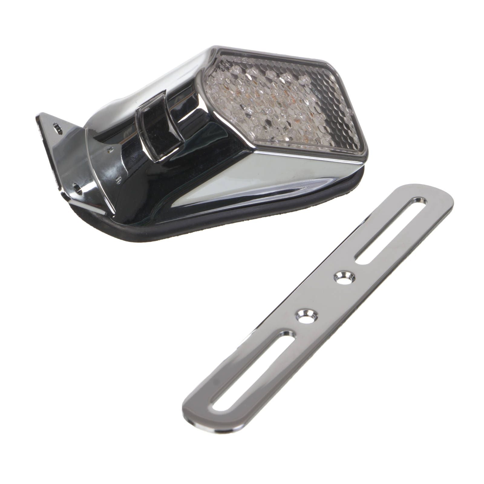 New WHITES Tail Lamp Assembly Tombstone With Number Plate Bracket #TLHDTSWNP