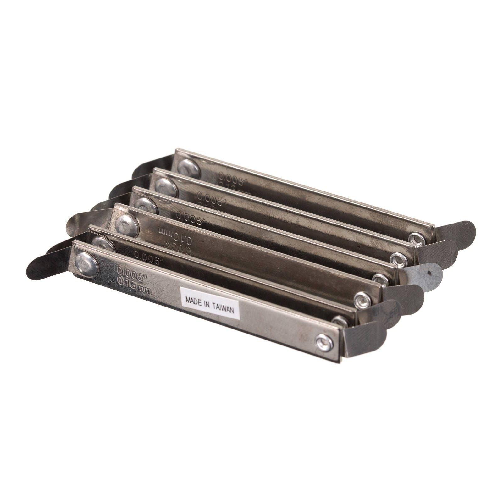 New WHITES Valve Clearance Gauge (0.10mm & 0.13mm) Bag of 6 #TMD14K659B