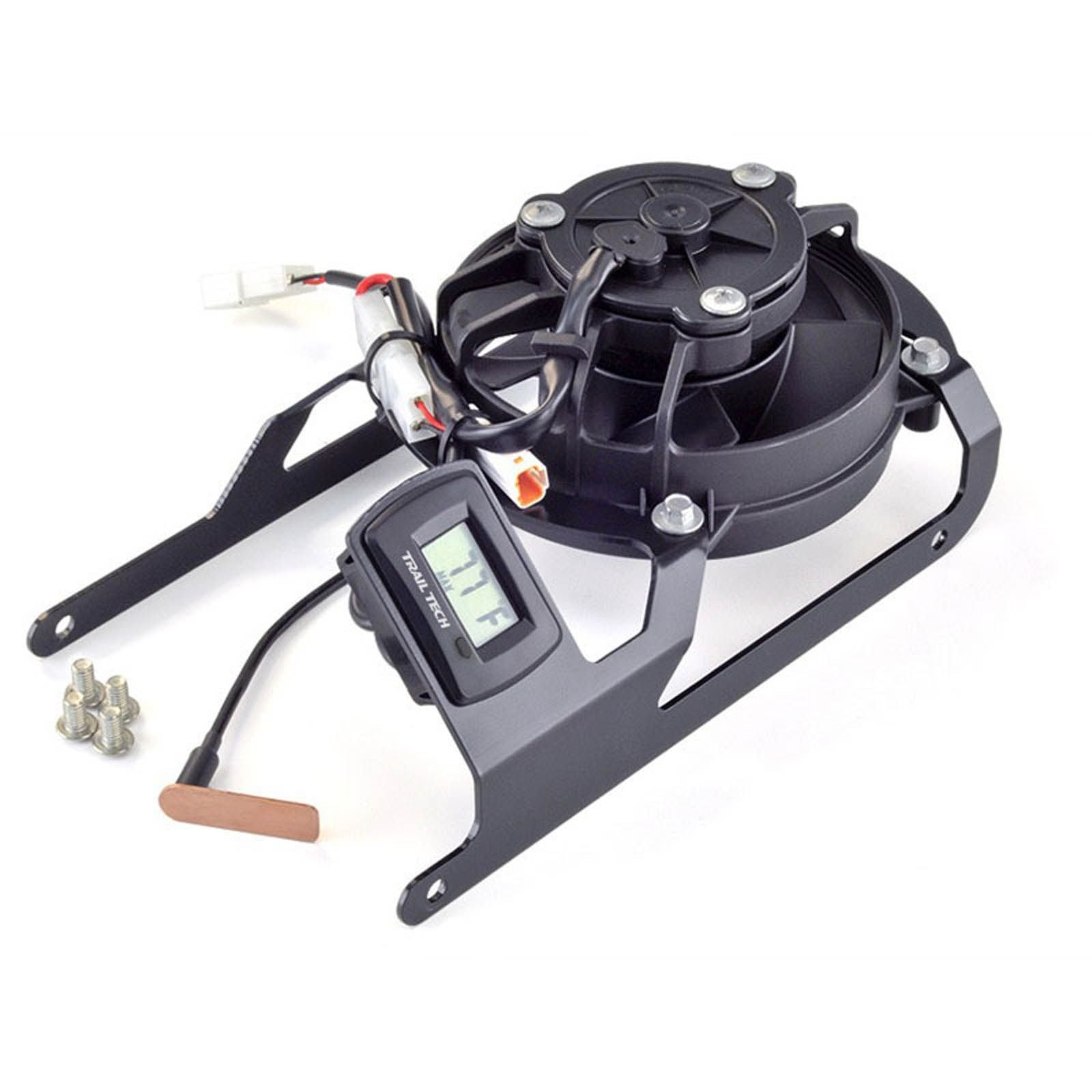 New TRAIL TECH Radiator Fan Kit For KTM 4T EXC/XCW 2008-2016 #TT732FN1