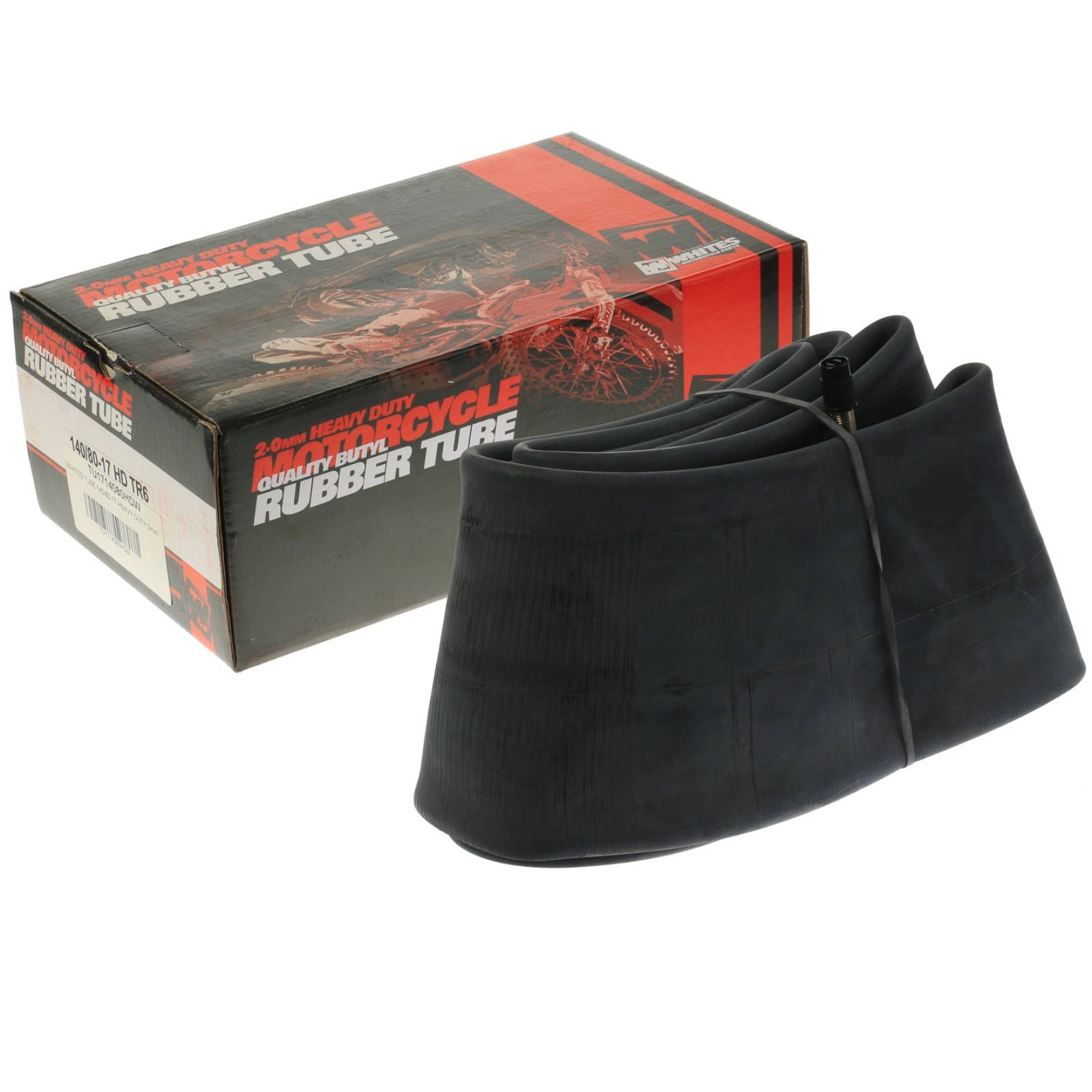 New WHITES Motorcycle Inner Tire Tube 140/80-17 Heavy Duty 2mm #TU1714080HDW