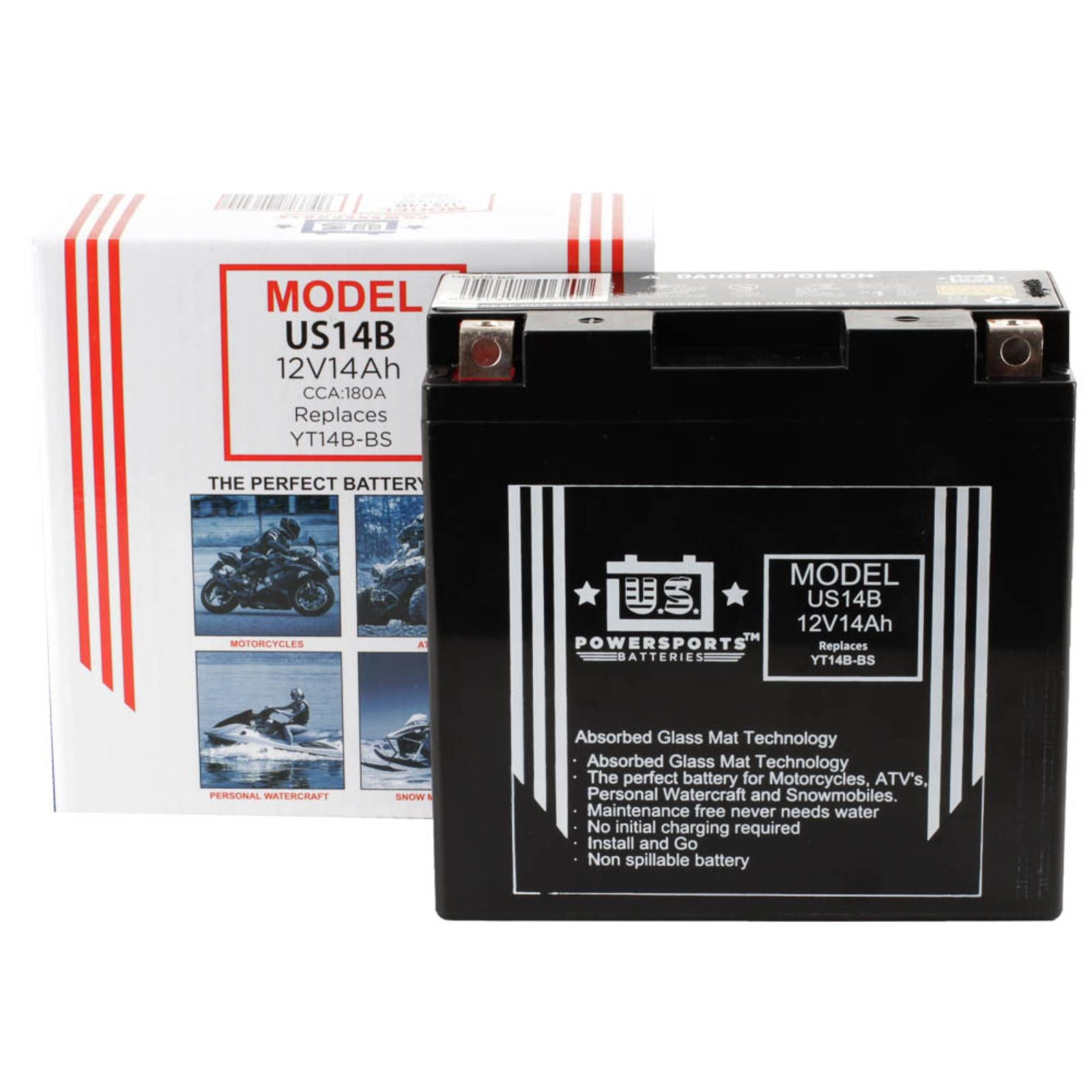 New UPSC AGM Battery #UBUS14B