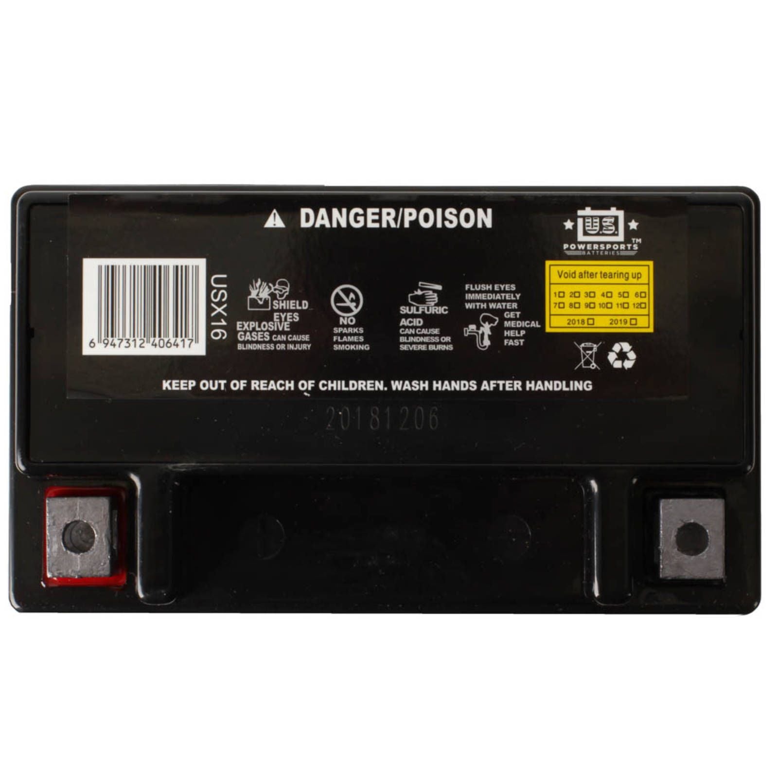 New UPSC AGM Battery #UBUSX16