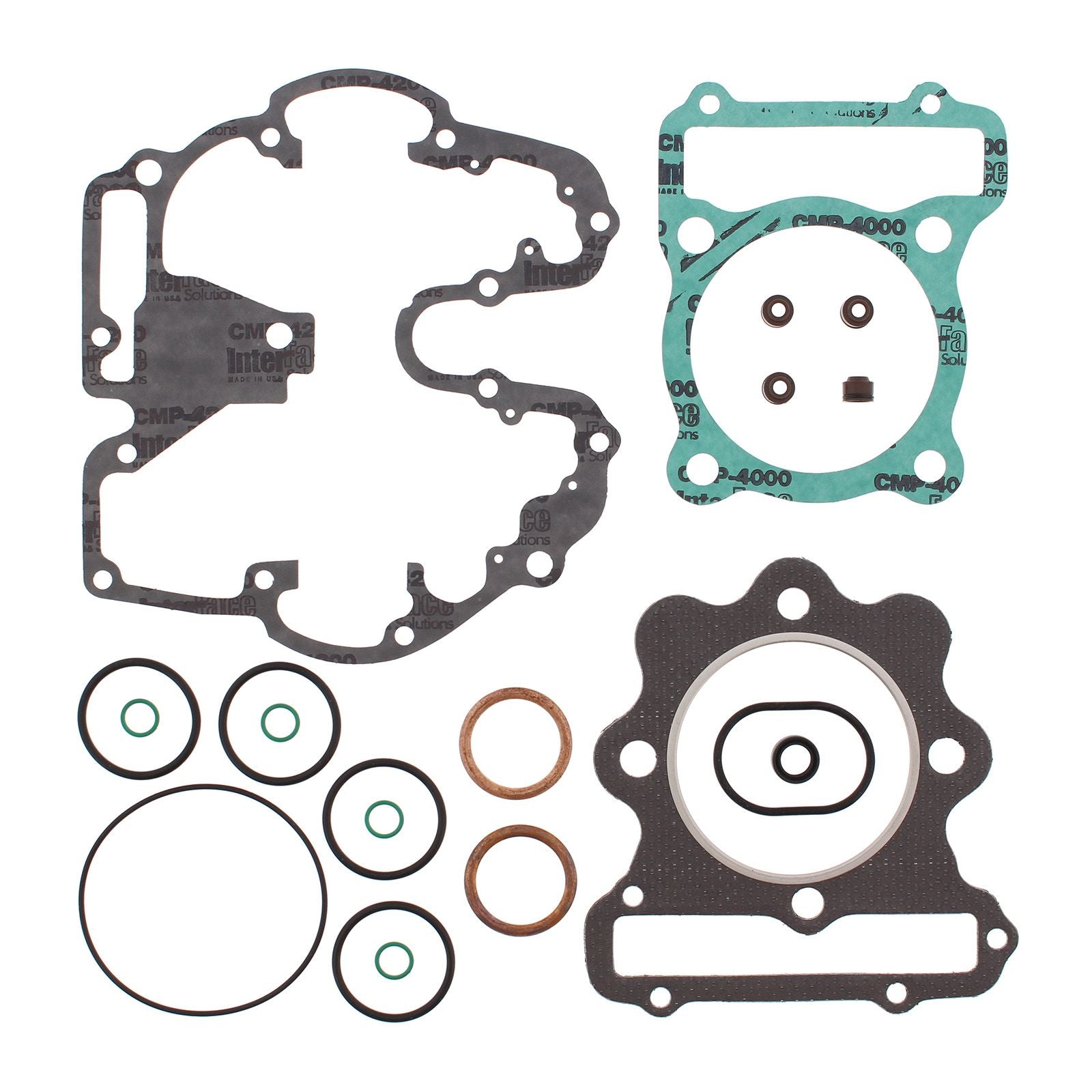 New VERTEX Top End Gasket Set For Honda #VER810263