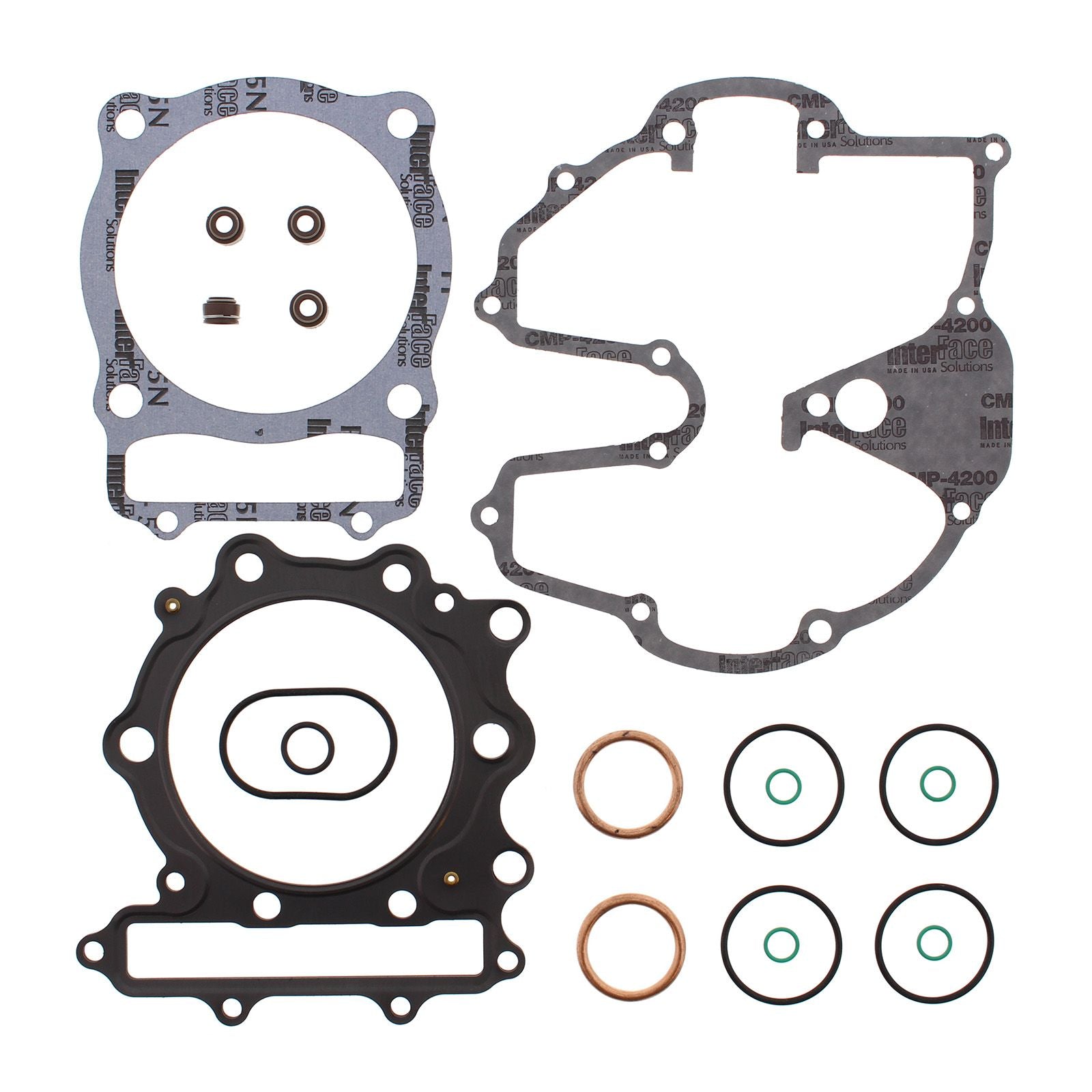 New VERTEX Top End Gasket Set For Honda #VER810281