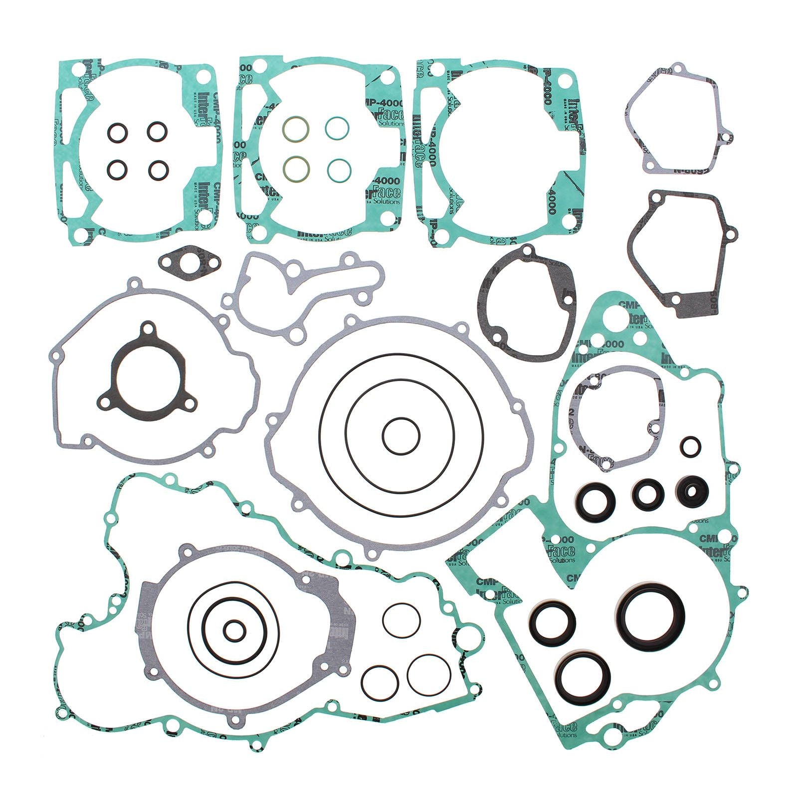 New VERTEX Engine Complete Gasket Set With Oil Seals For Ktm #VER811306