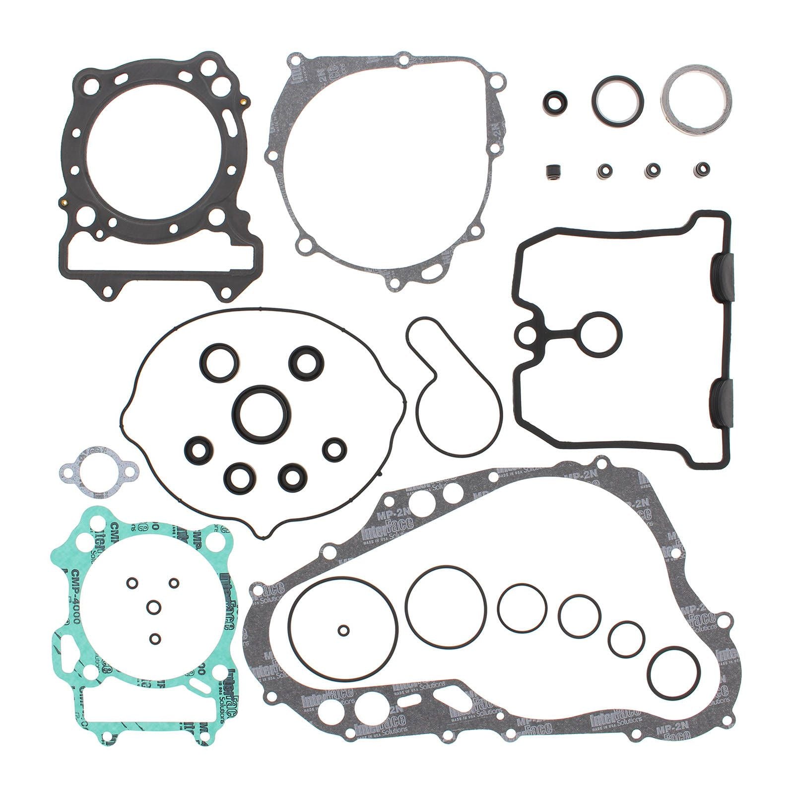 New VERTEX Engine Complete Gasket Set With Oil Seals For Suzuki #VER811585