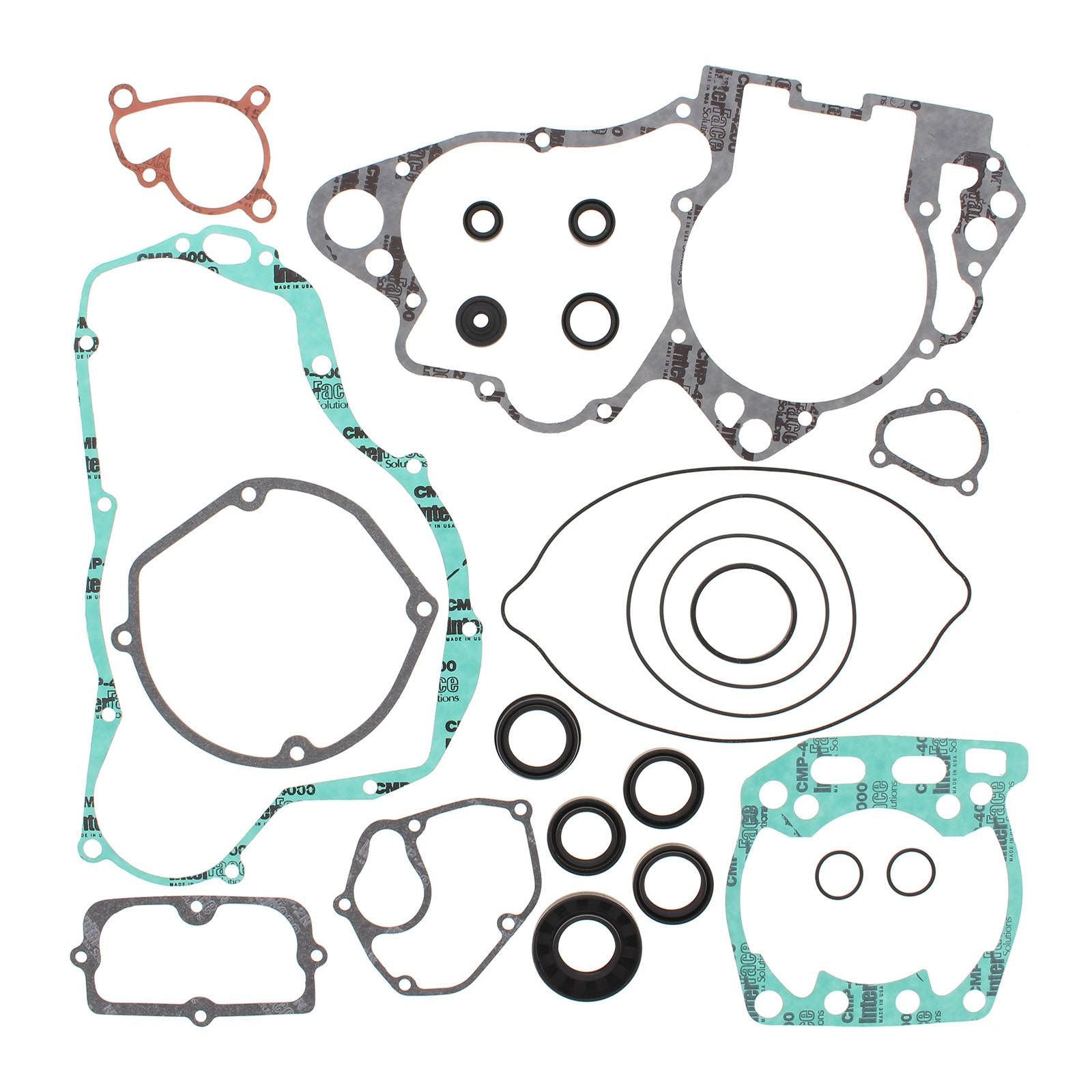 New VERTEX Engine Complete Gasket Set With Oil Seals For Suzuki #VER811589