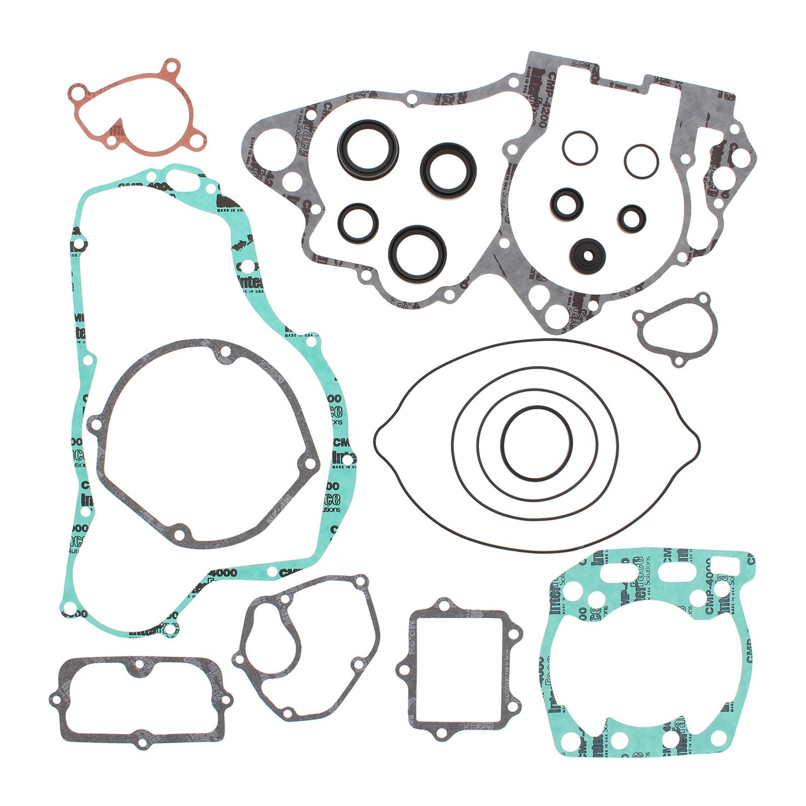 New VERTEX Engine Complete Gasket Set With Oil Seals For Suzuki #VER811593