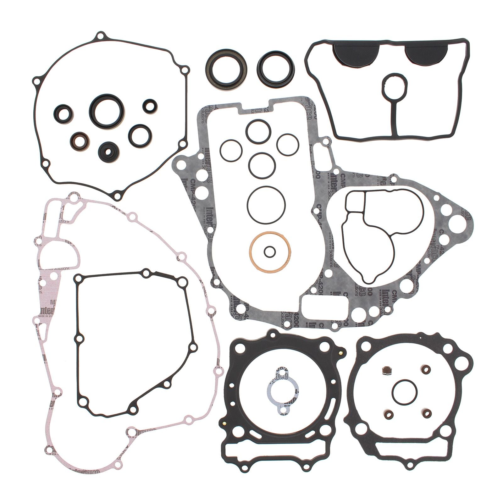 New VERTEX Engine Complete Gasket Set With Oil Seals For Suzuki #VER811595