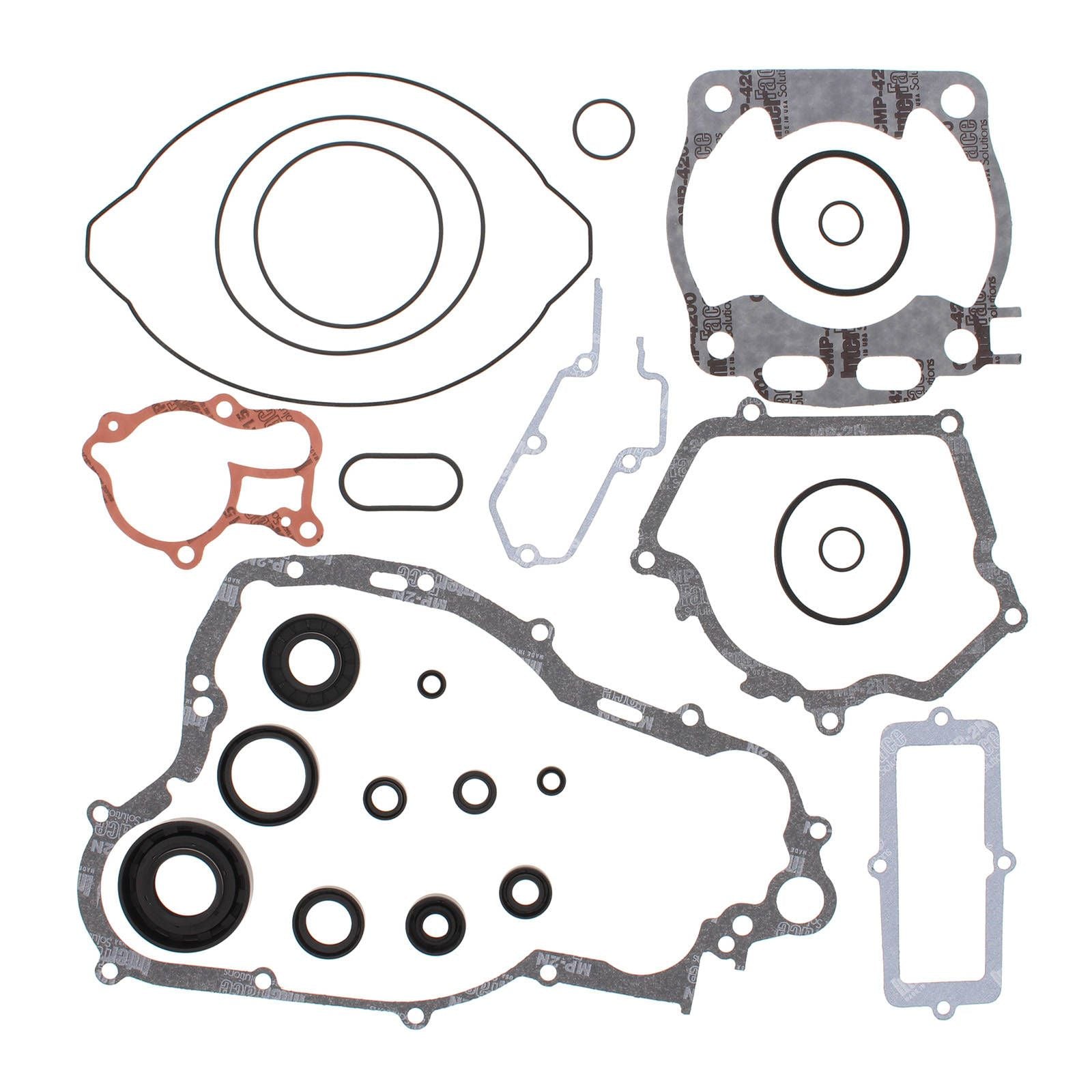 New VERTEX Engine Complete Gasket Set With Oil Seals For Yamaha #VER811669