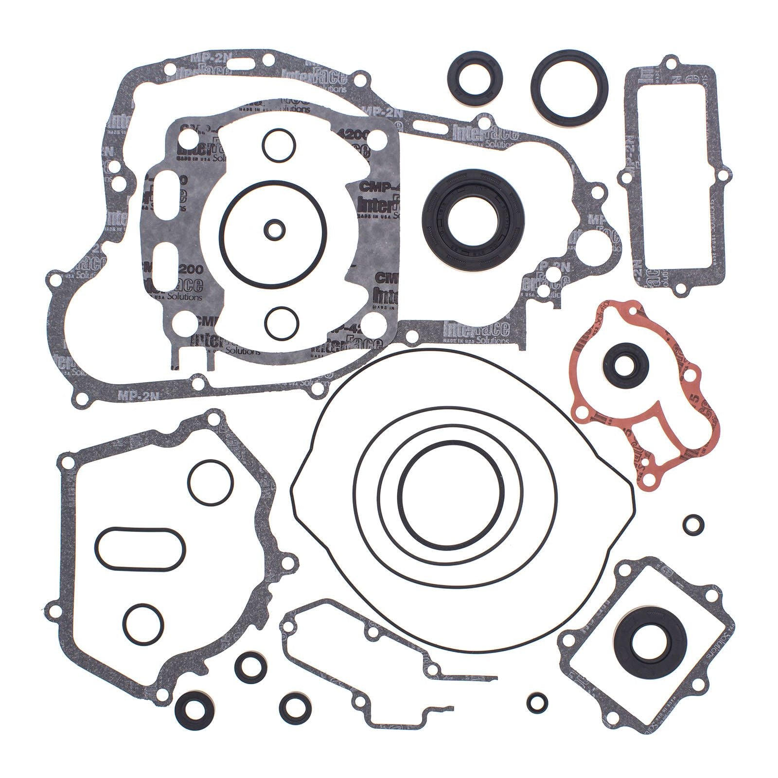 New VERTEX Engine Complete Gasket Set With Oil Seals For Yamaha #VER811670