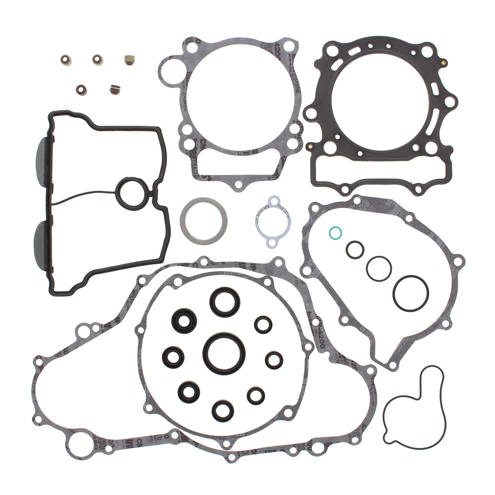 New VERTEX Engine Complete Gasket Set With Oil Seals For Yamaha #VER811676